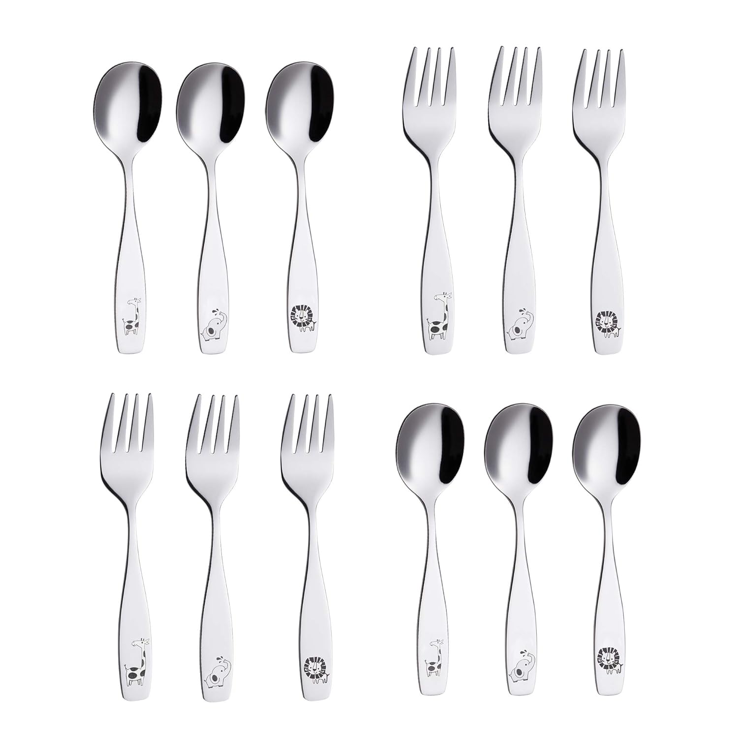 Annova Safari Animal Flatware Set