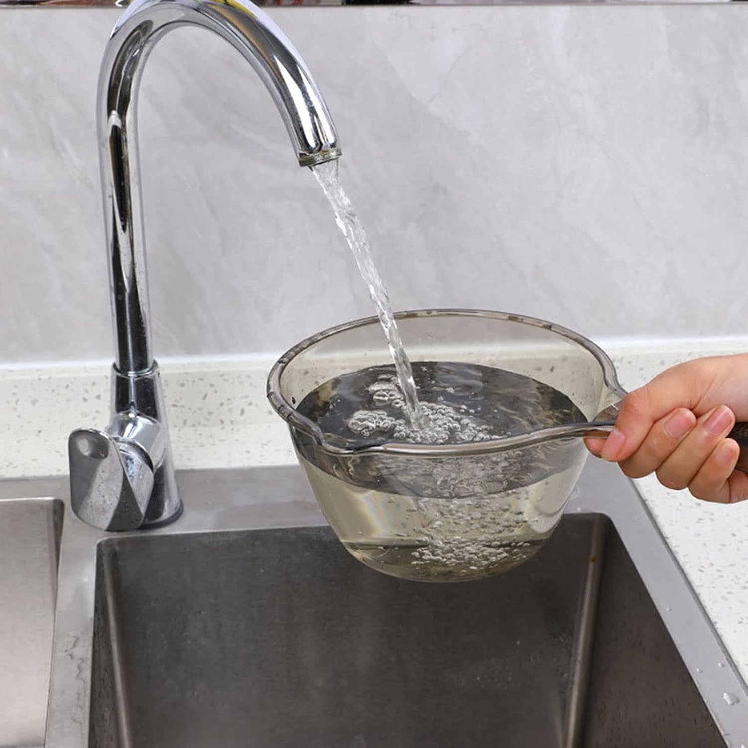 Thick Durable Pink Water Scoop