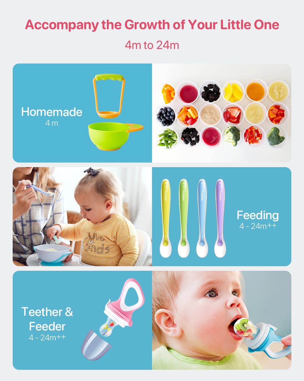 Exclusive BPA-Free Baby Feeding Set