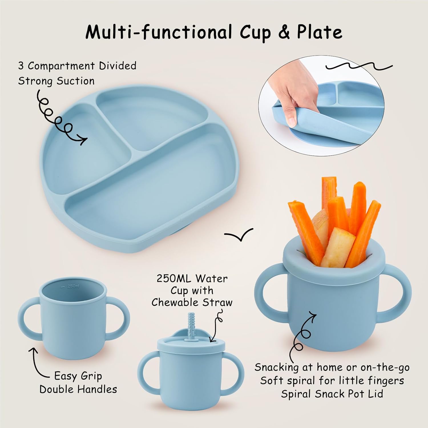 Perfect for Baby Self-Feeding