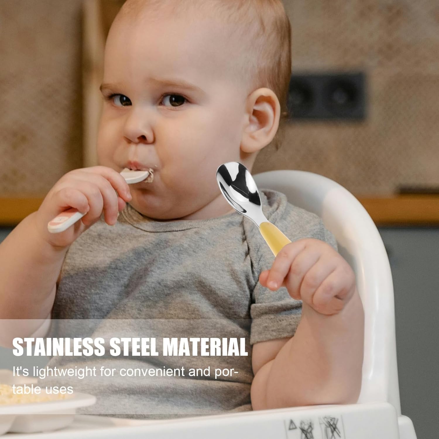 Stainless Steel Toddler Spoons