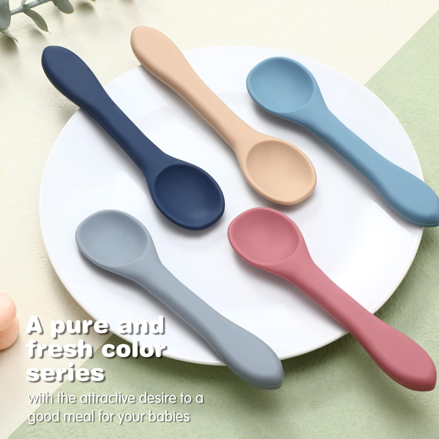 Aedida 5-Piece Baby Spoons