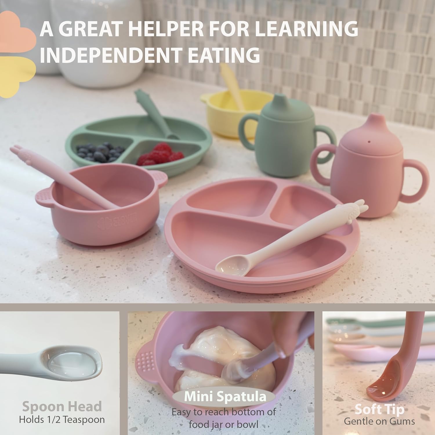 5-Piece Stage 1 Feeding Spoons