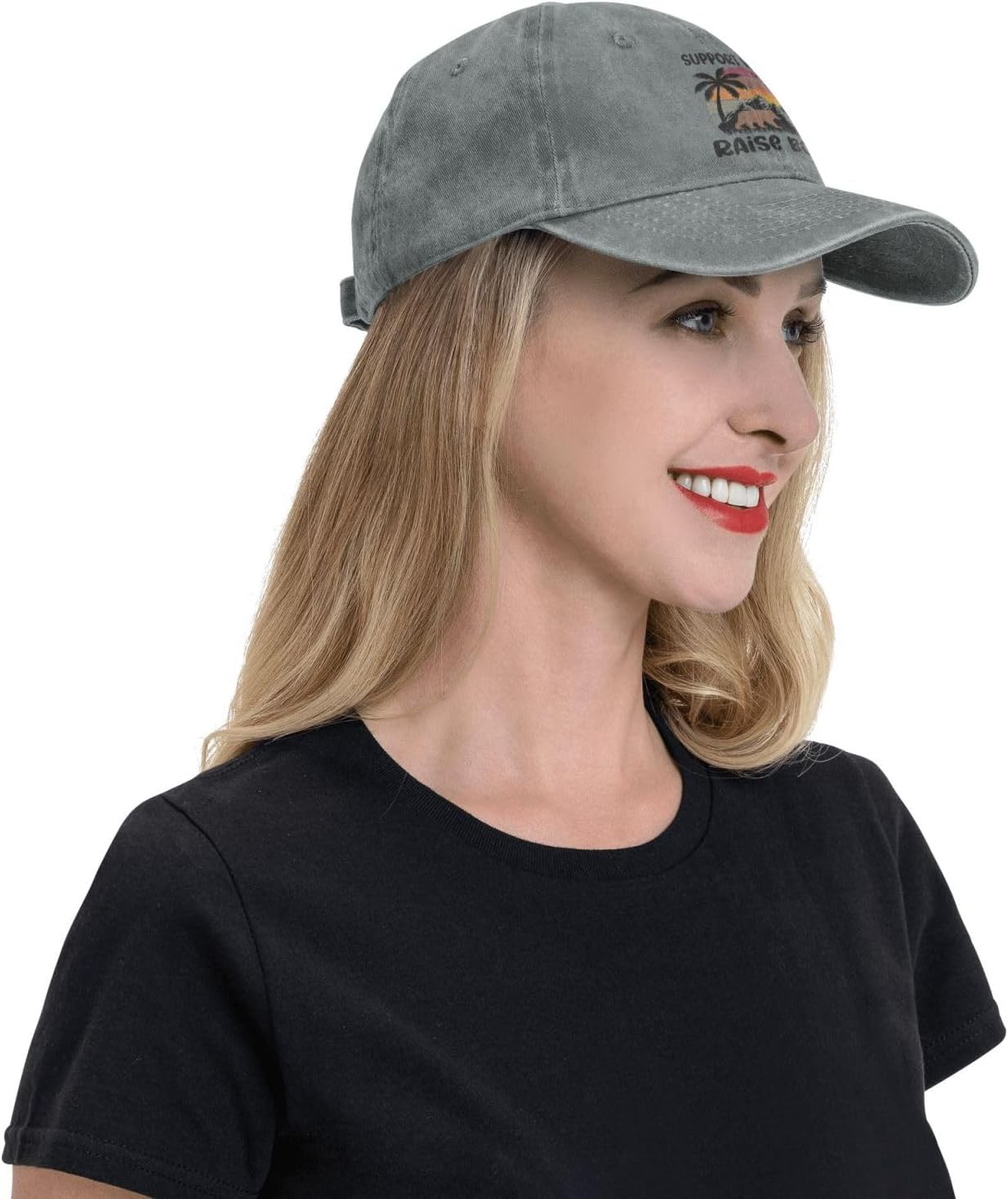 Trendy Adjustable Cowboy Hats for Men Women Premium Cotton Baseball Cap