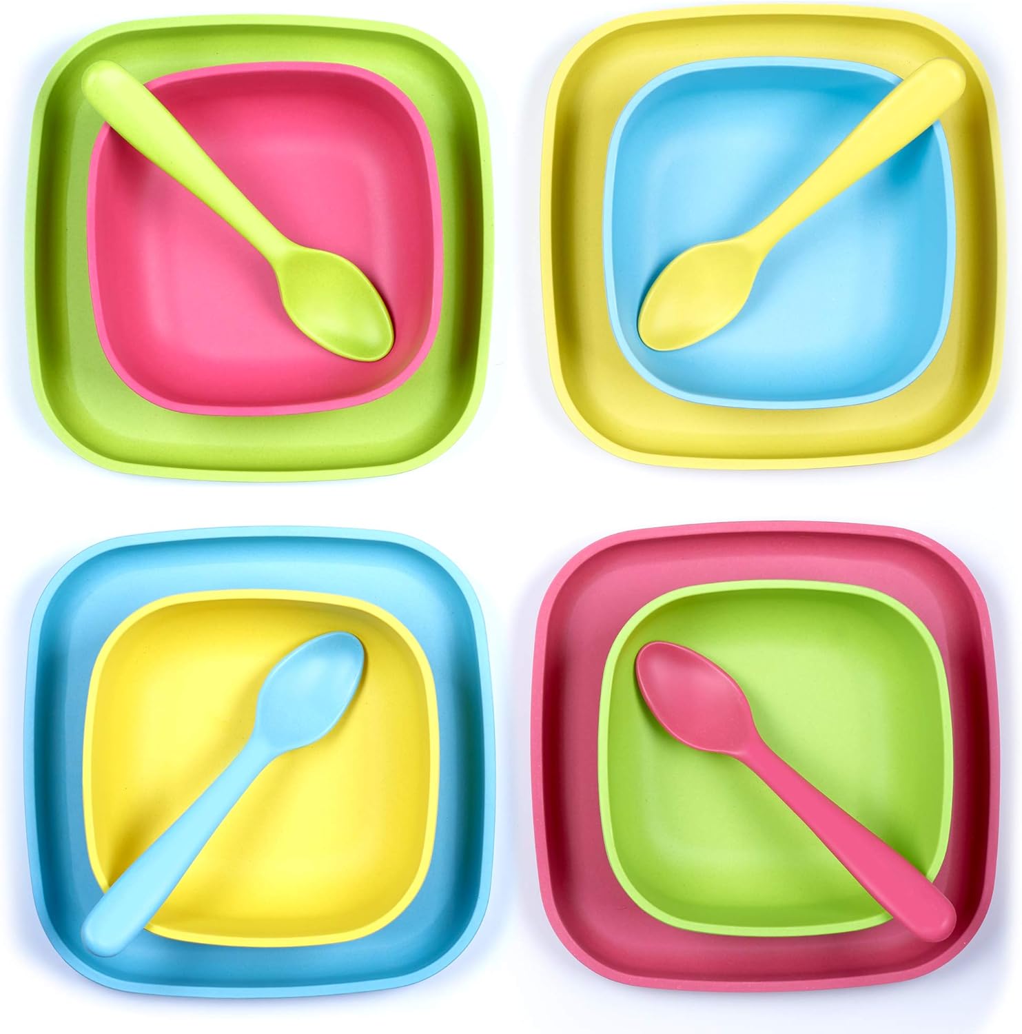 Get Fresh Bamboo Kids Spoons Set 4-Pack