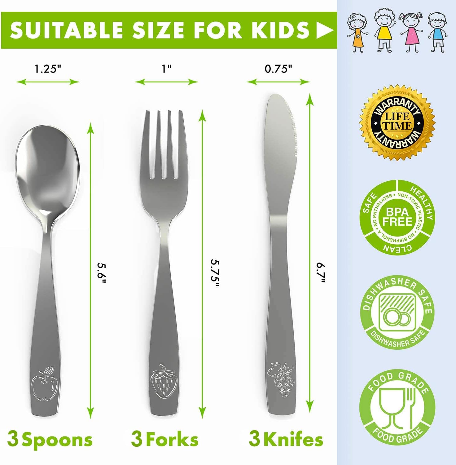 Childrens Flatware Set