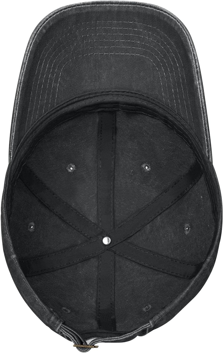 Trendy Adjustable Baseball Hat for Men Women Four-Season Outdoors Black