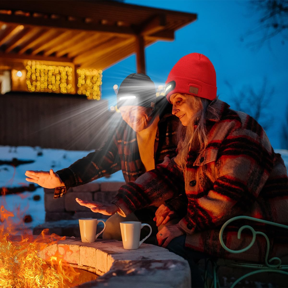 RANCOVY LED Beanie with Light - Hussle-Free Winter companion for MenWomen