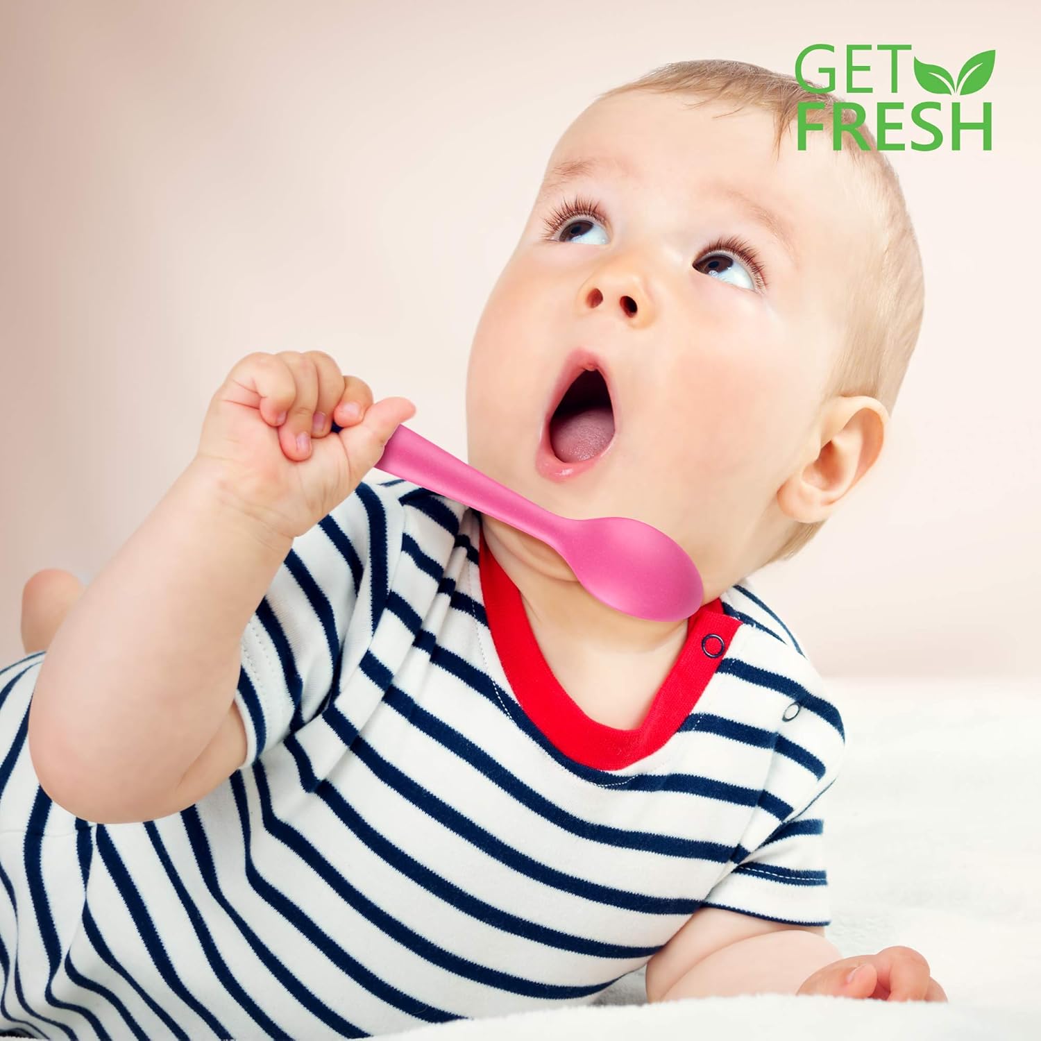 Get Fresh Bamboo Kids Spoons Set 4-Pack