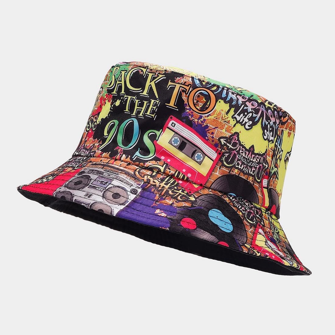 Back to the 90s Unique Bucket Hat for Women Men