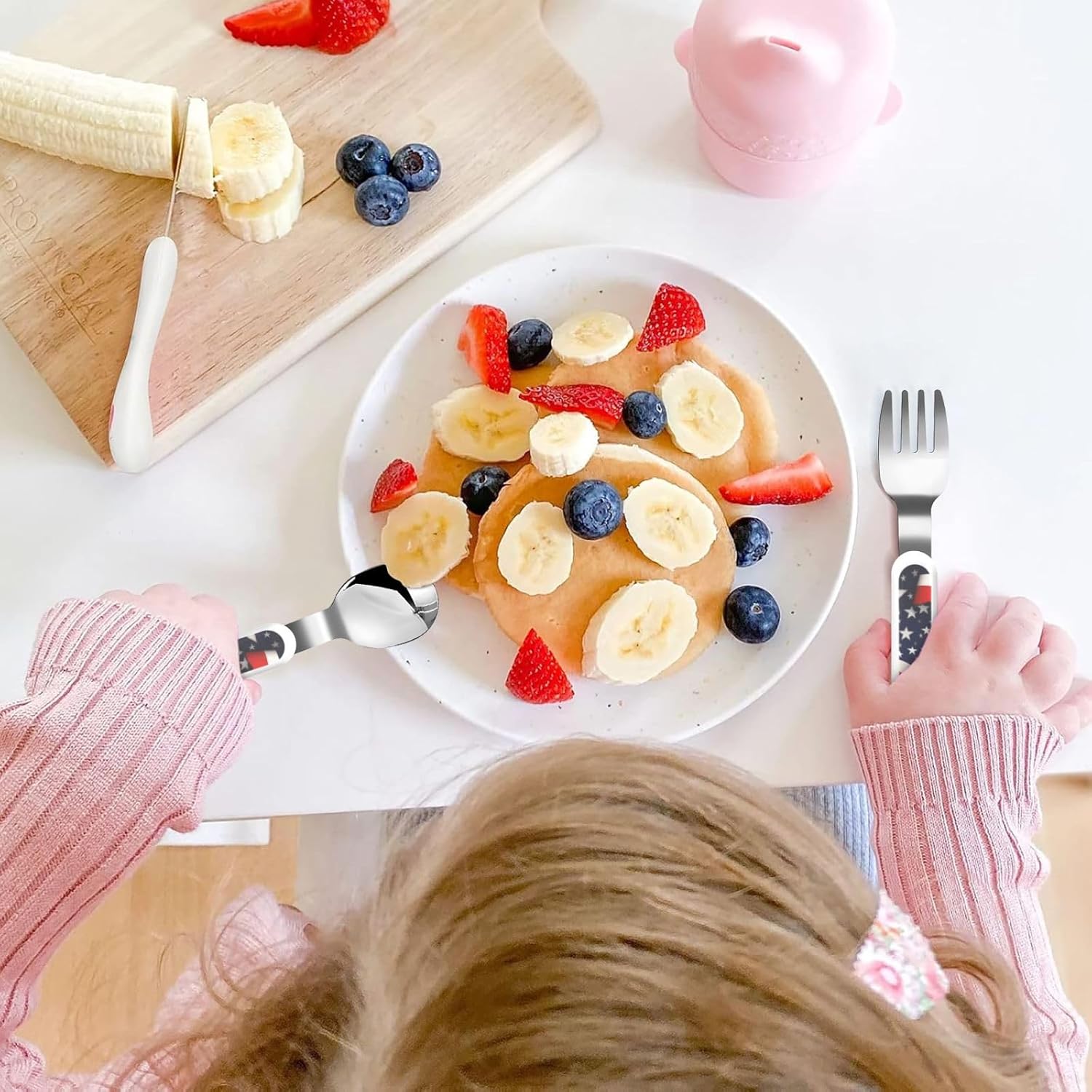 American Flag Flatware Set