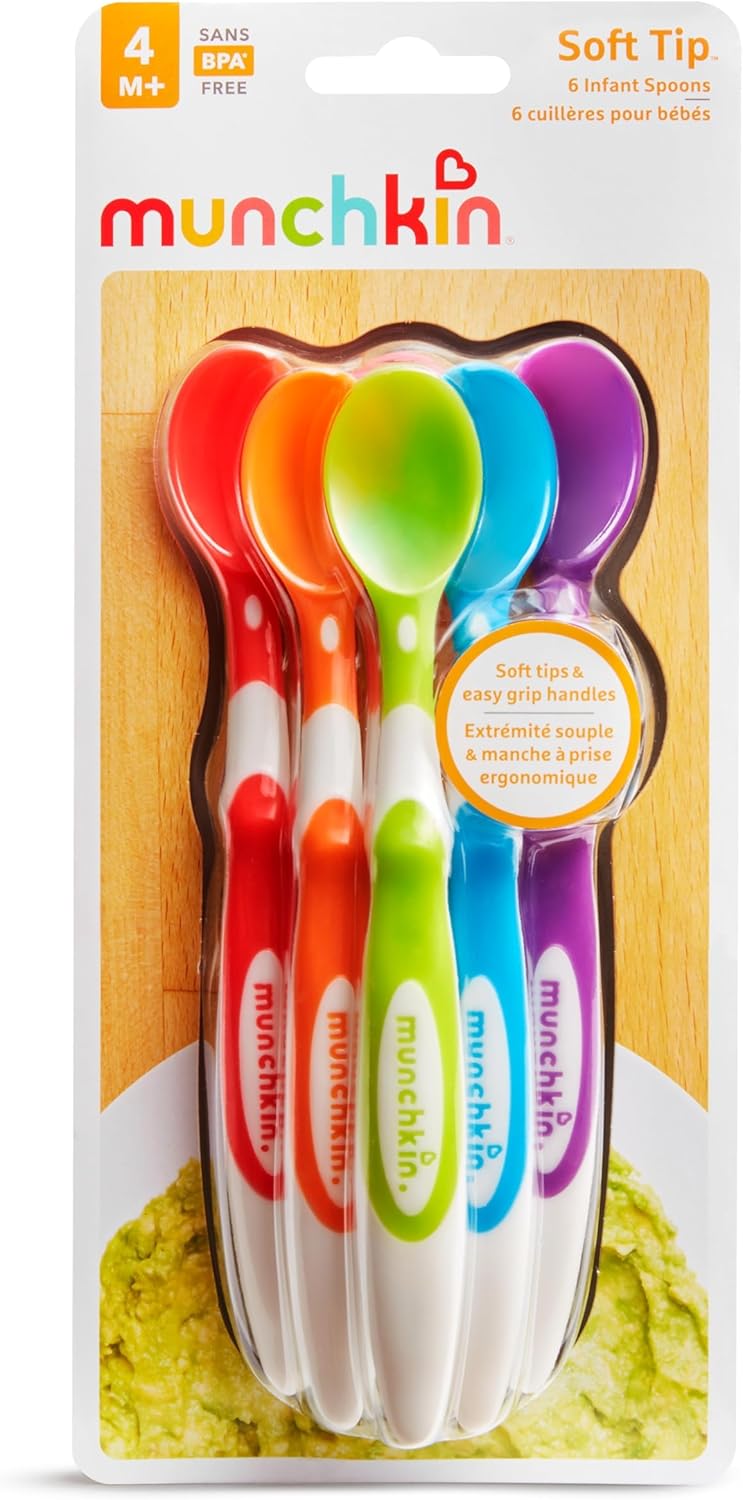 Perfect Comfortable Baby Feeding Set Soft Tip 6-Piece Munchkin Bottles
