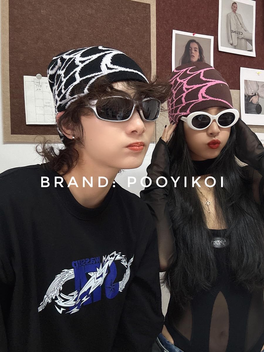 Stylish Premium Y2K Gothic Skull Beanie Women Mens Winterr Outdoor