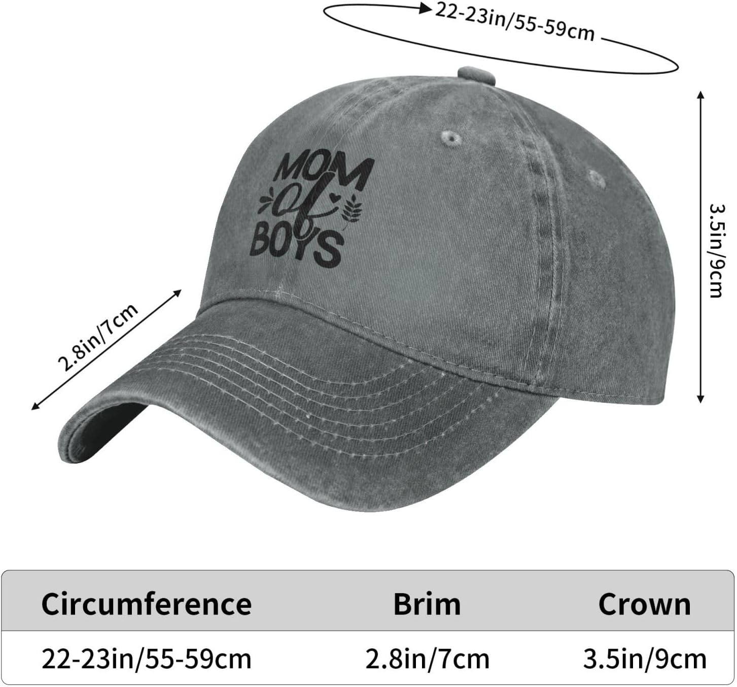 Adjustable Baseball Cap for Men Women