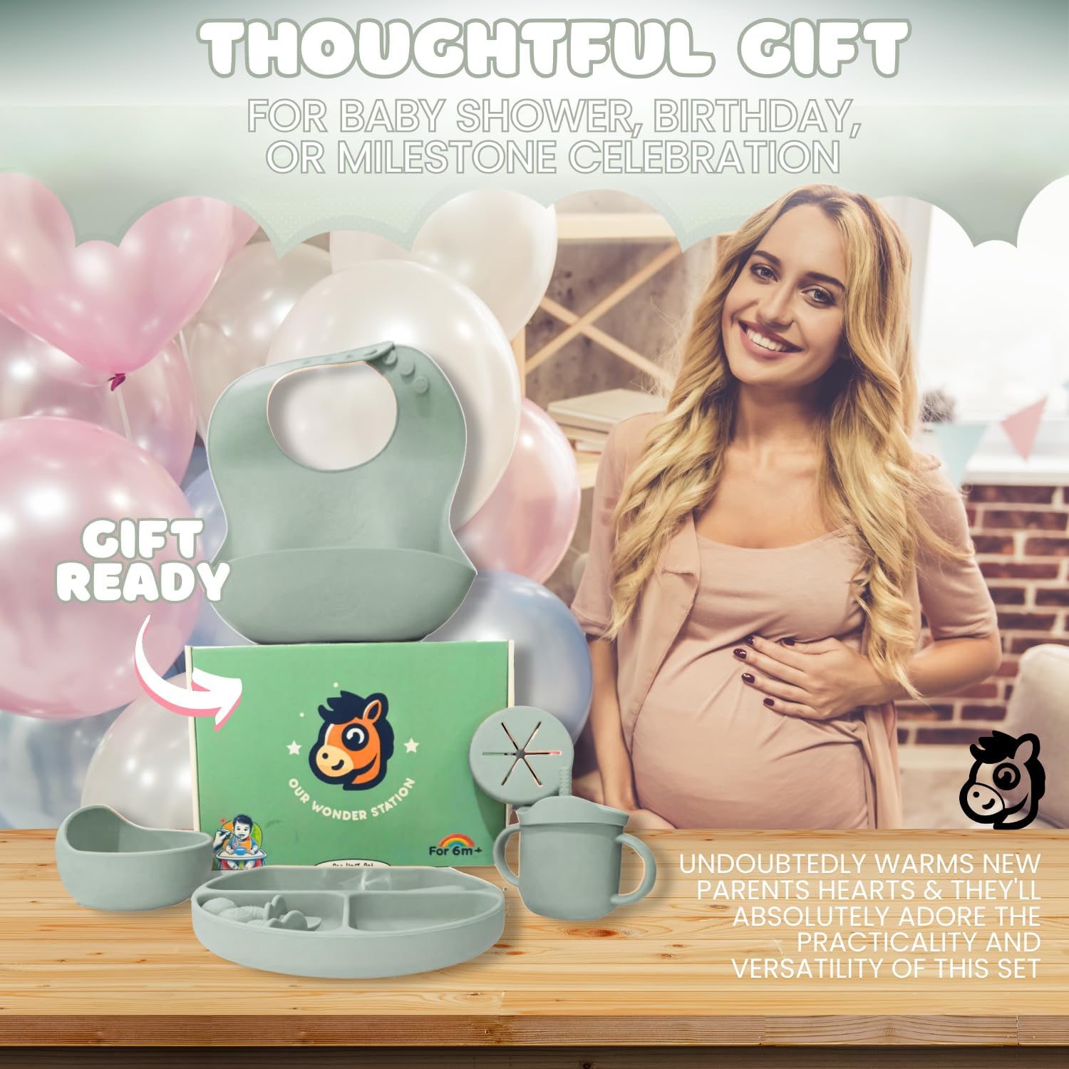 Our Wonder Station 11-Piece Baby Feeding Set