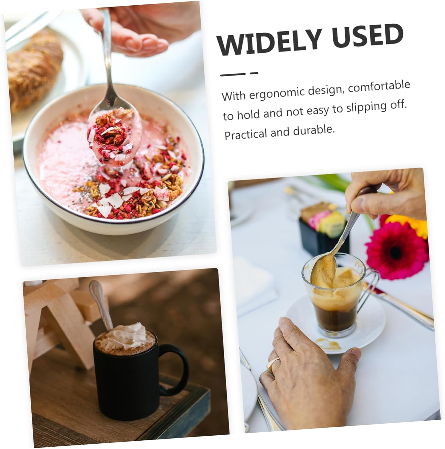 Sturdy Baby Spoon Ergonomic Design for Safe Feeding