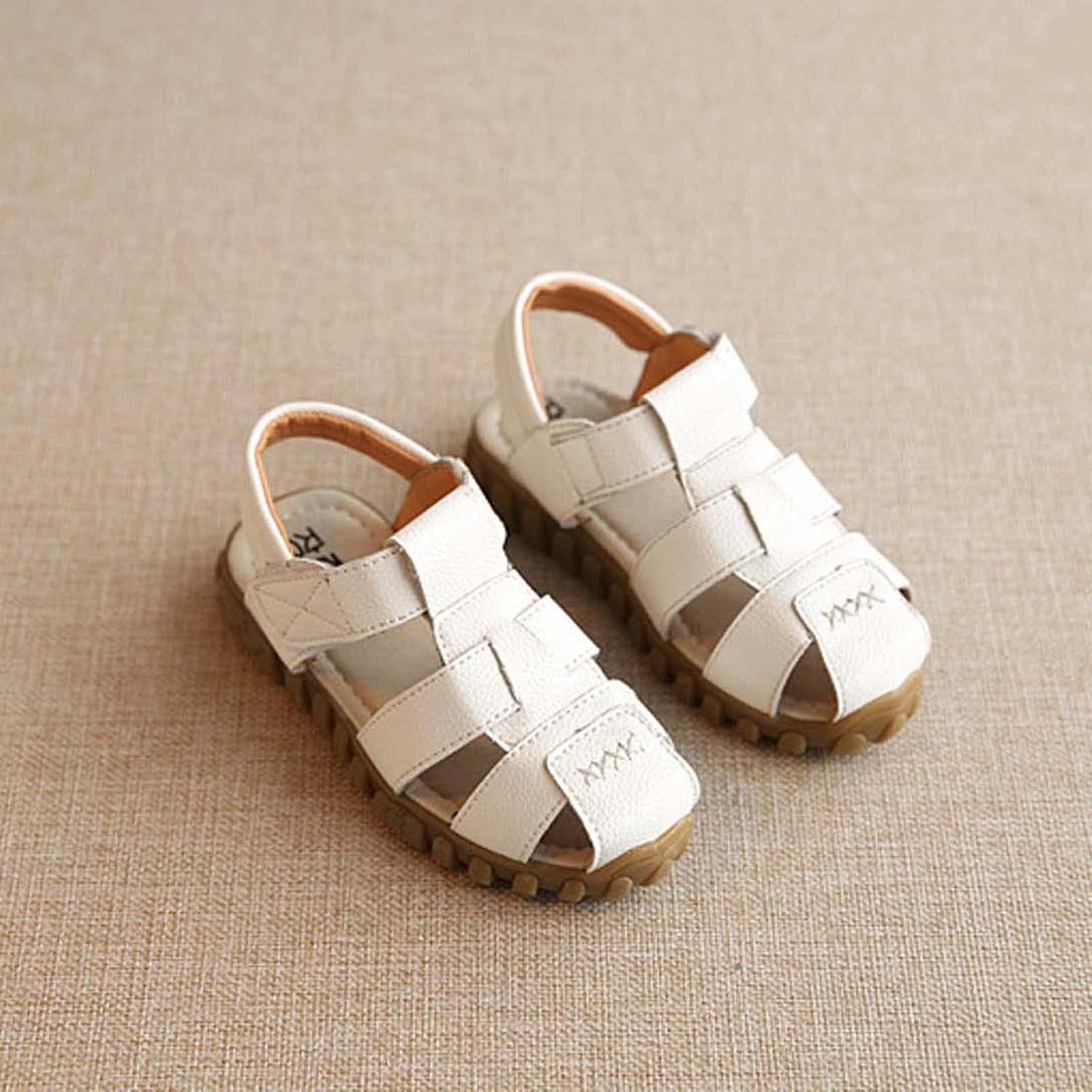 Baby Girls Boys Sandals Slip On Comfort Soft Sole Beach Flats