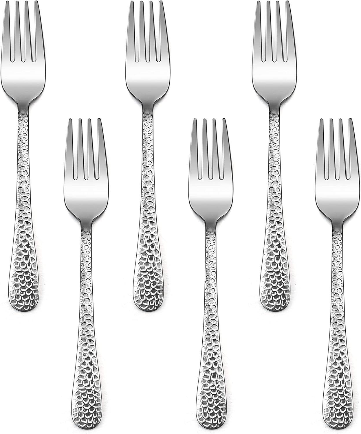 E-far Stainless Steel Kids Forks 6-Piece Set