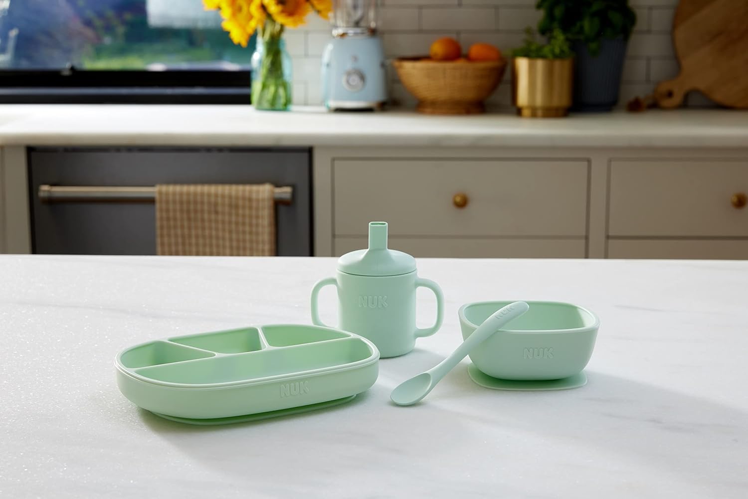 Adorable NUK Silicone Baby Spoons Perfect for Feeding