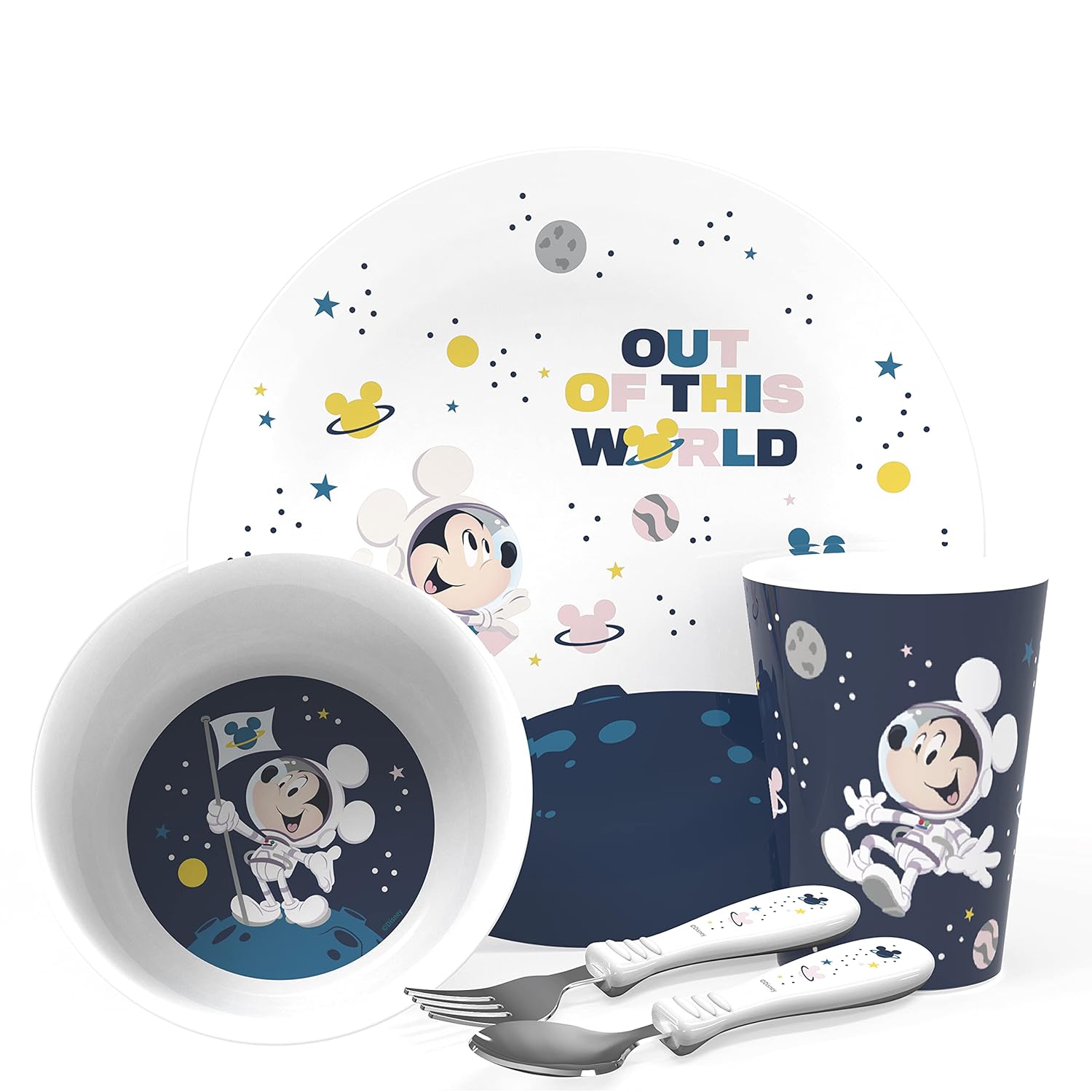 Perfect Disney Mickey Mouse Kids Dinnerware Set for Little Ones