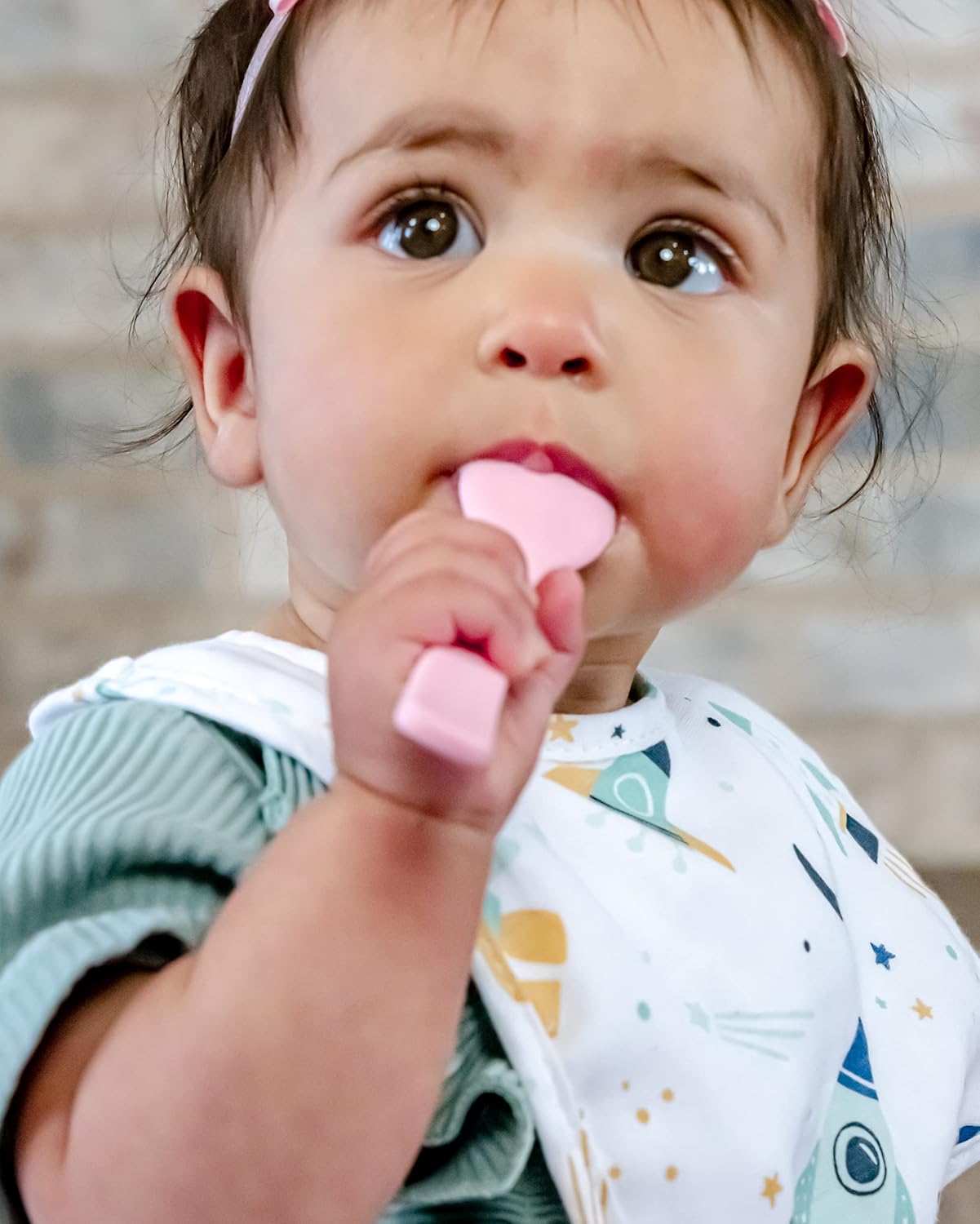 Stephen Joseph DINO Silicone Baby Spoon Soft Ergonomic