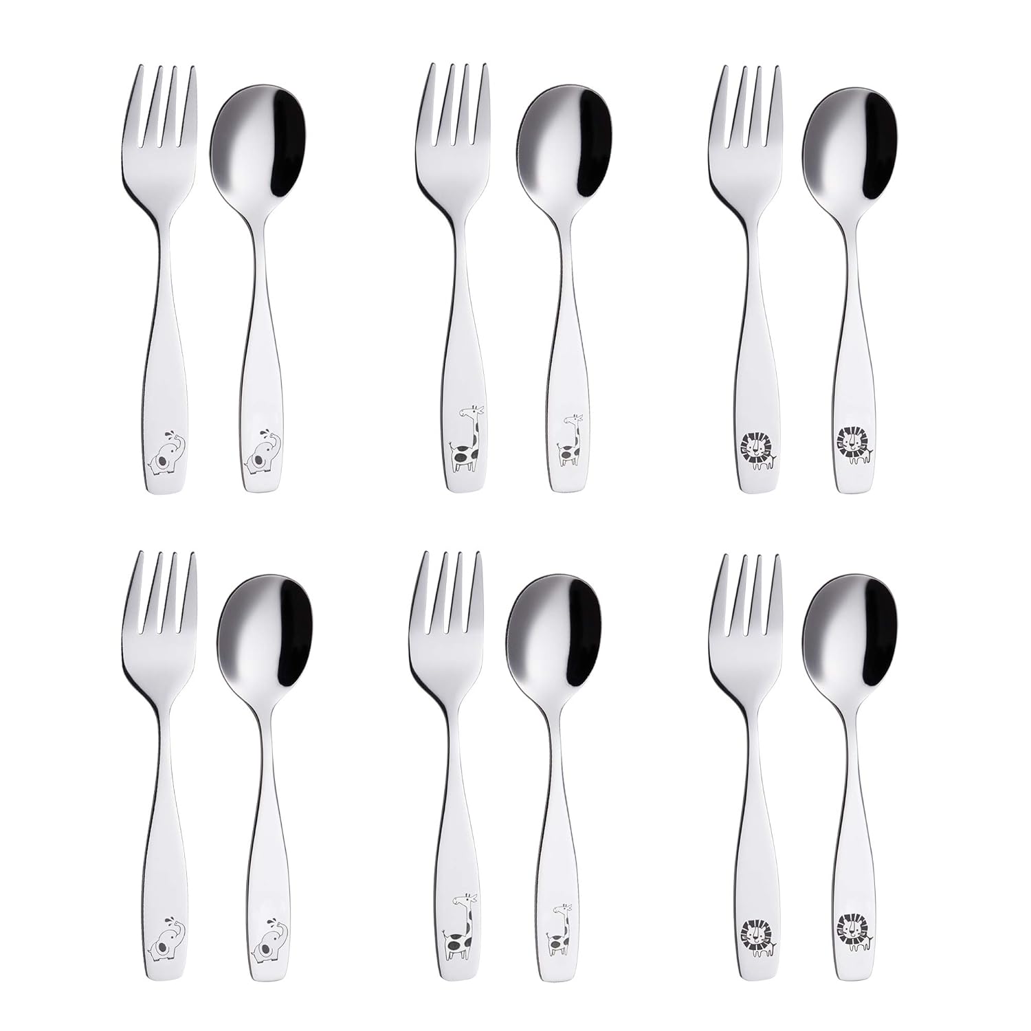 Annova Safari Animal Flatware Set