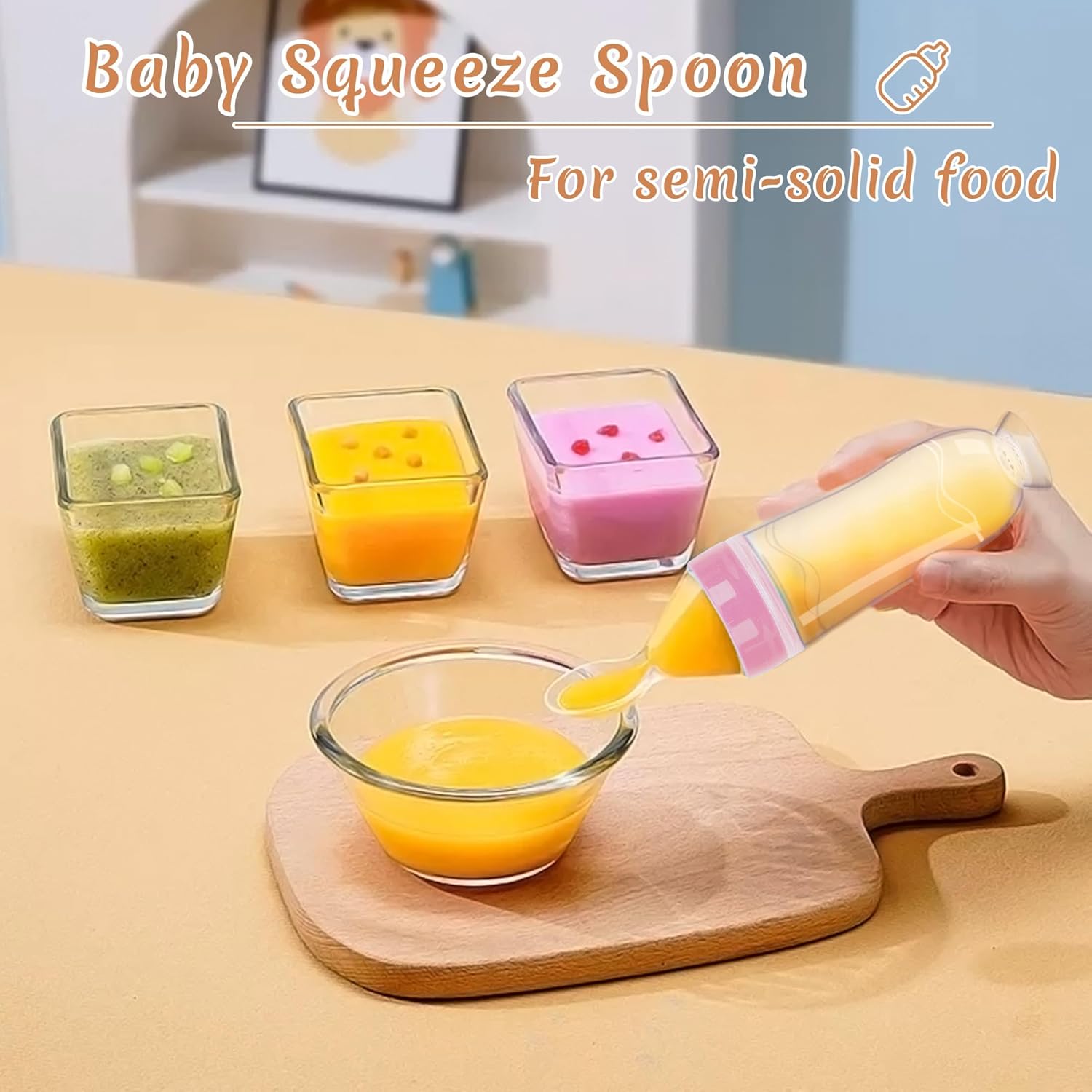 Wajiyon 4-Piece Feeding Set for Kids