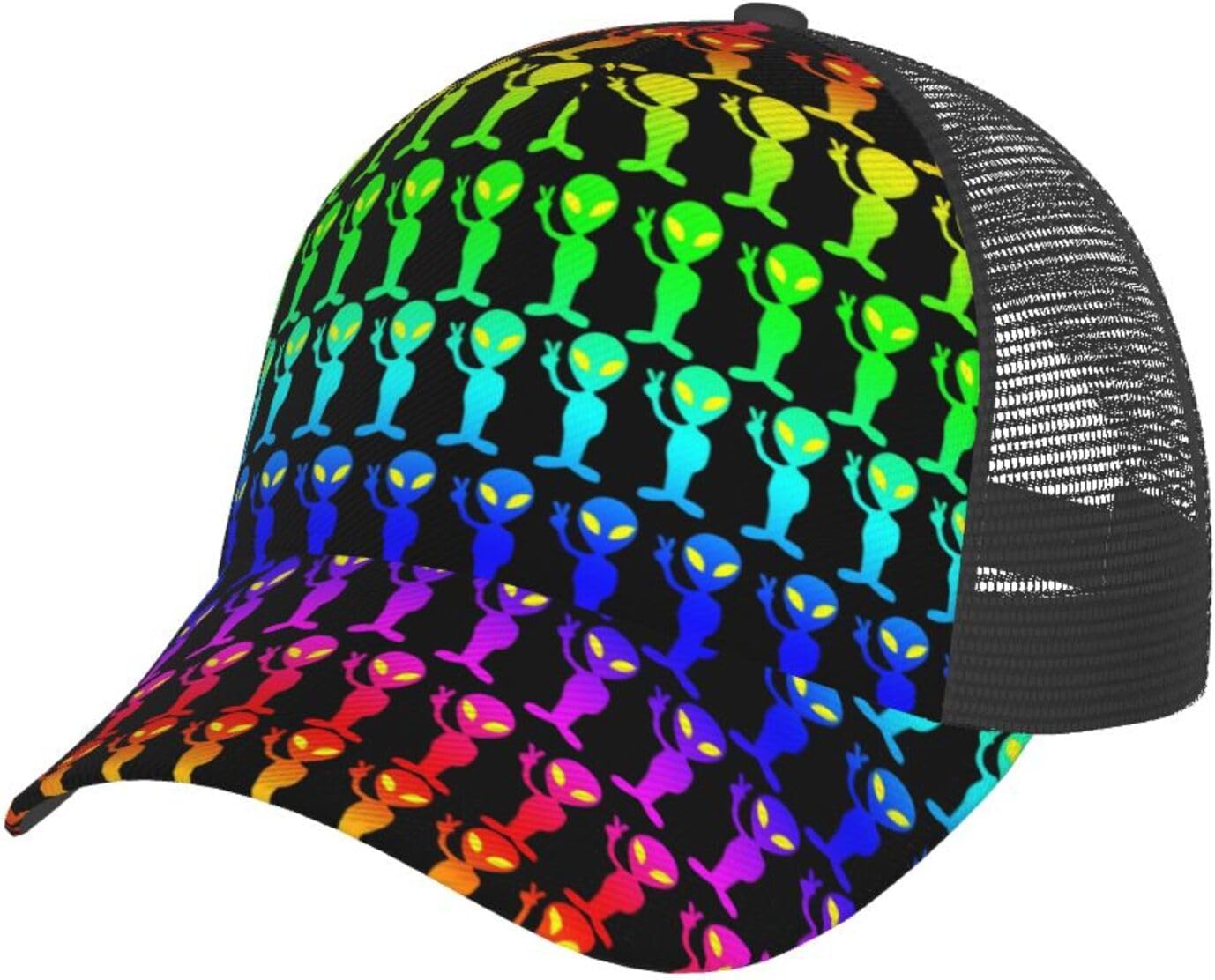 JZDACH Men Women Baseball Cap High-Fashion Snapback Trucker Hat Camo Dad Gift