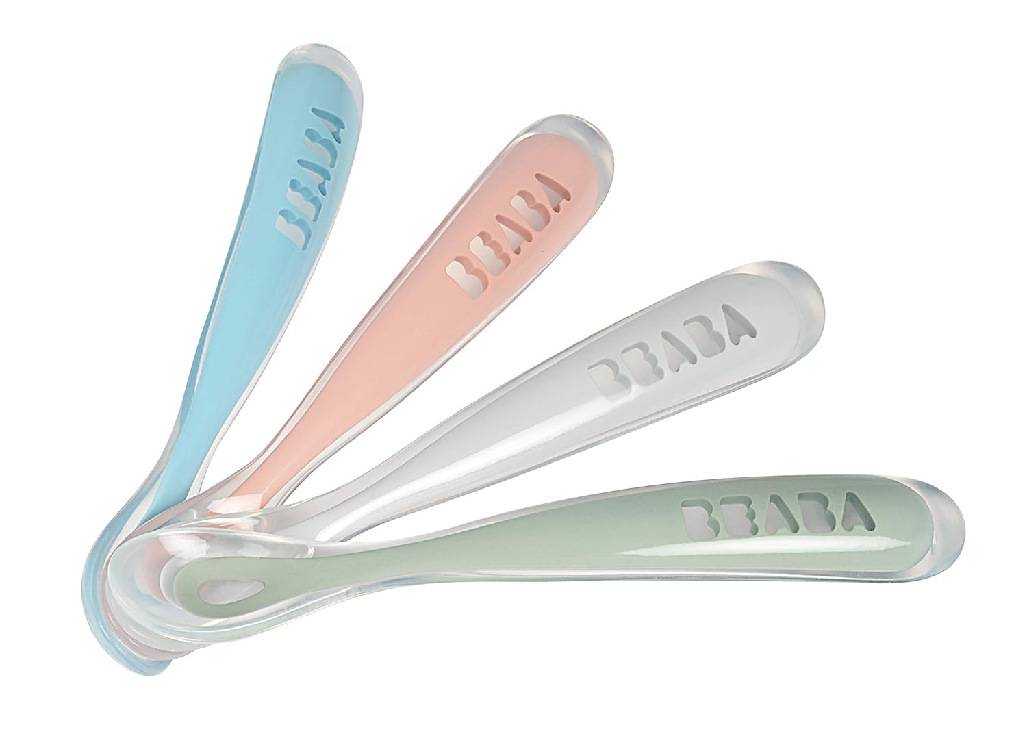BEABA Baby Feeding Spoon Set Smooth Transition for Babies
