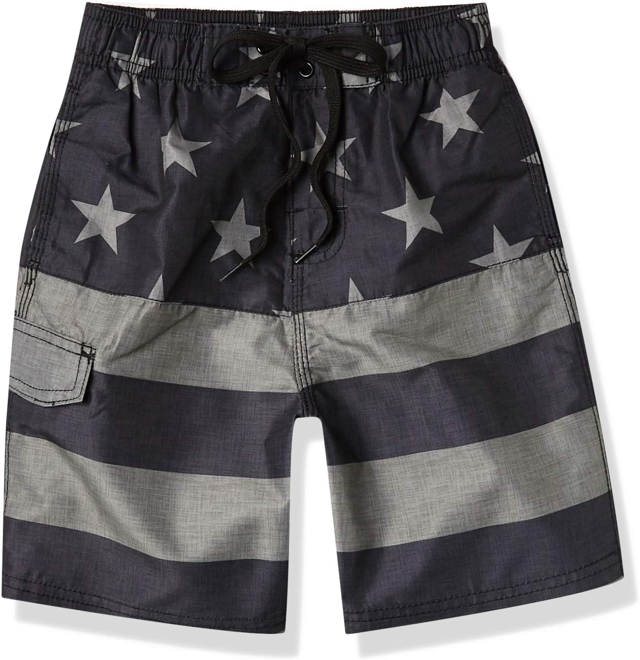Kanu Surf Echo Boys Swim Trunks UPF 50 Protection Quick Dry and Style
