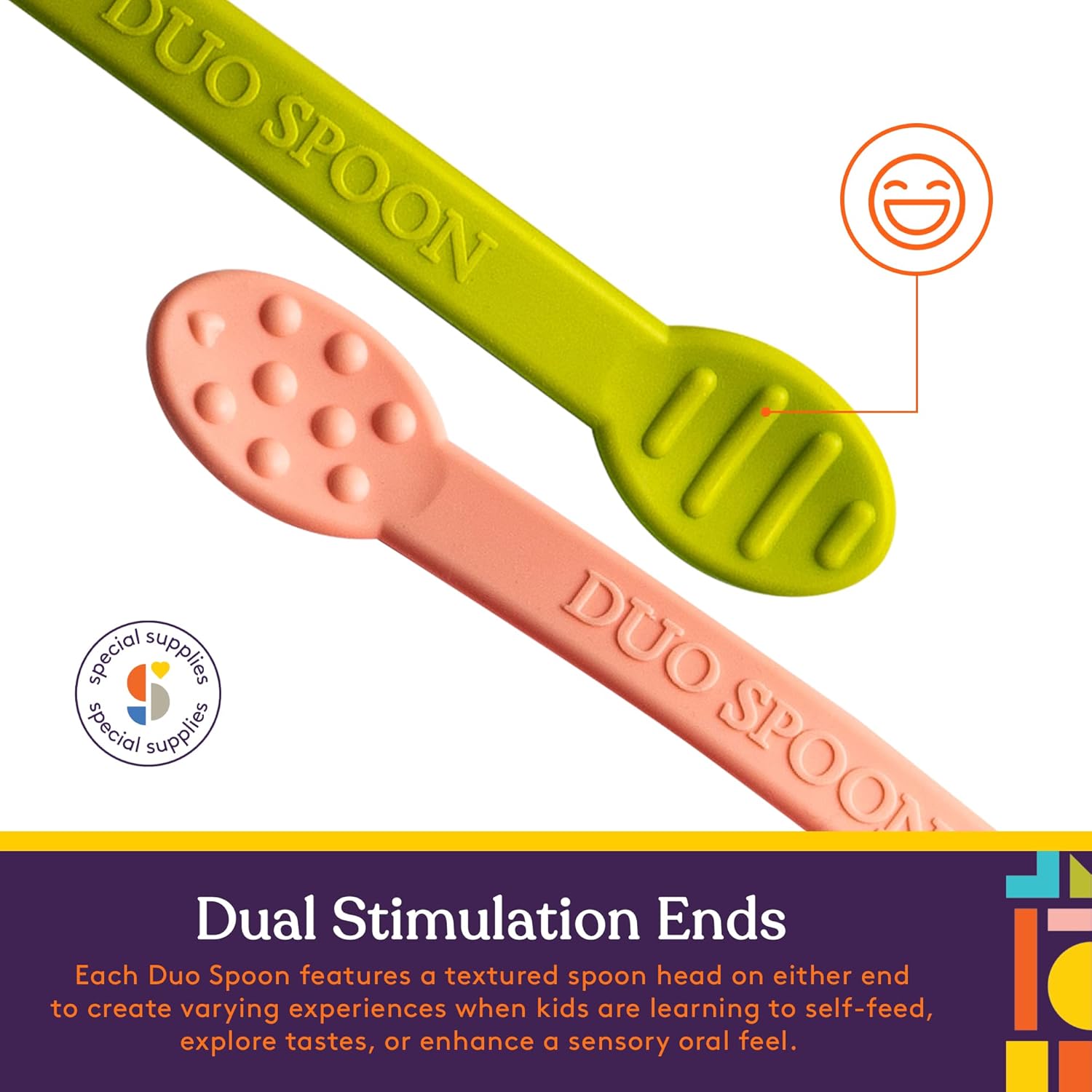 Duo Spoon Oral Motor Toy for Babies