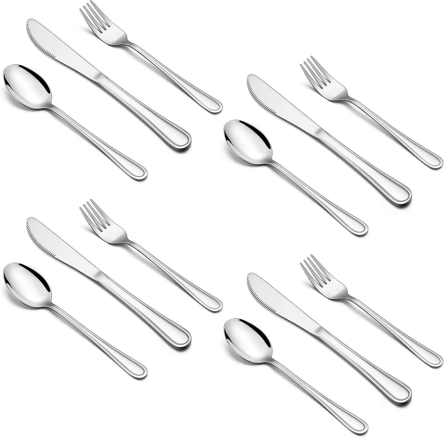 HaWare 12-Piece Kids Flatware Set for Toddlers