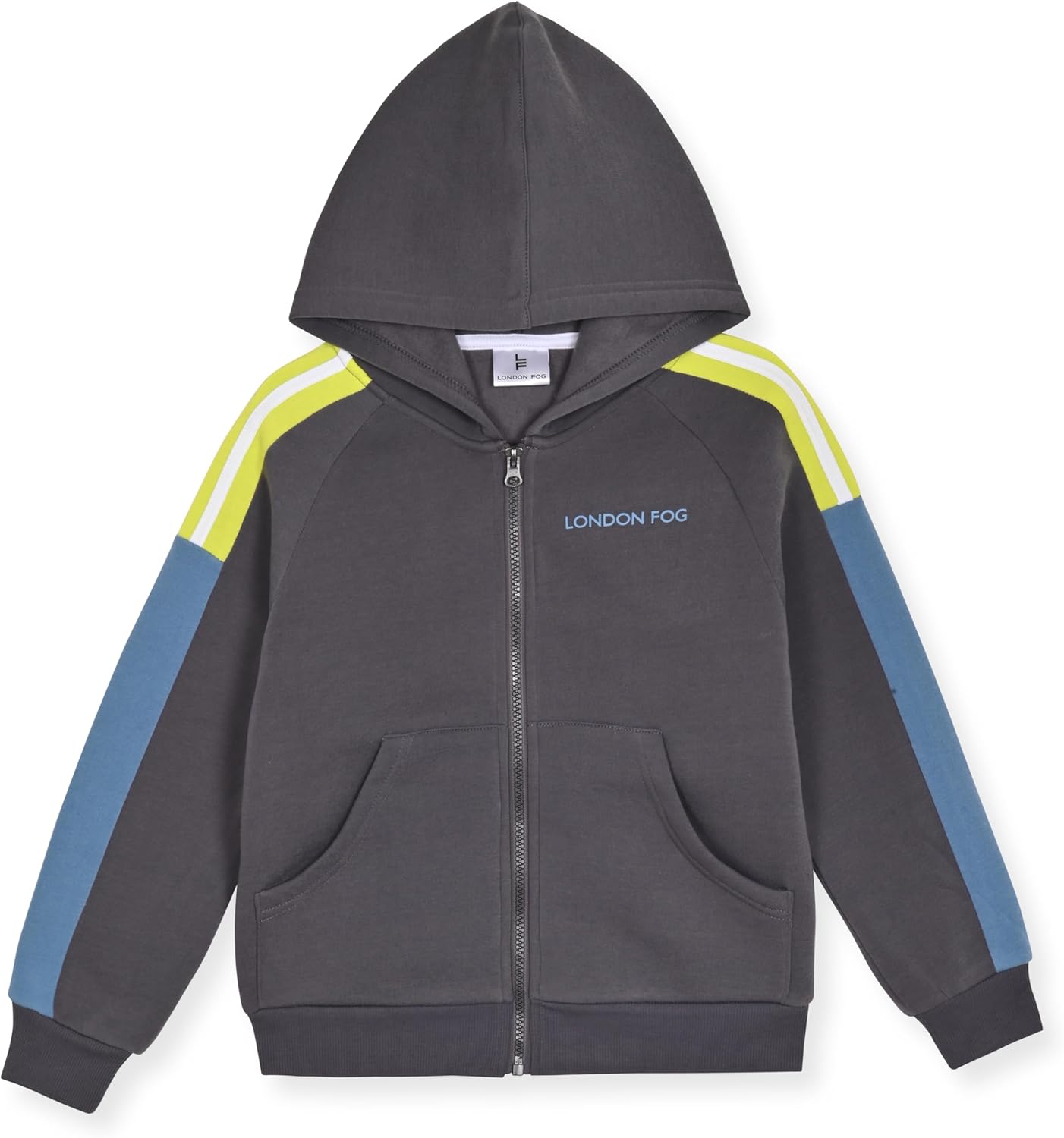 Stylish Boys Fleece Sweatsuit Hoodie and Pants Set by London Fog