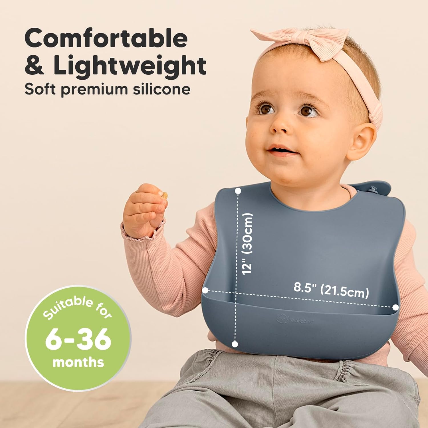 Sturdy Silicone Set for Perfect Baby Feeding