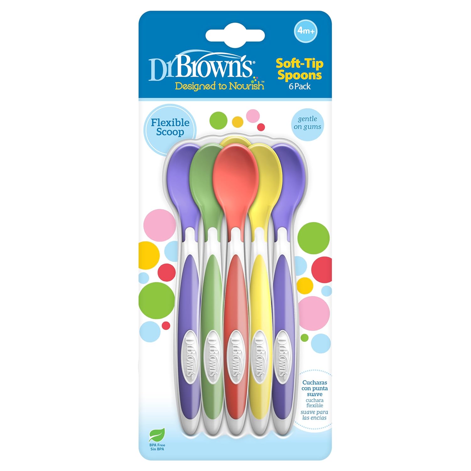 Dr Browns Soft-Tip Toddler Spoons