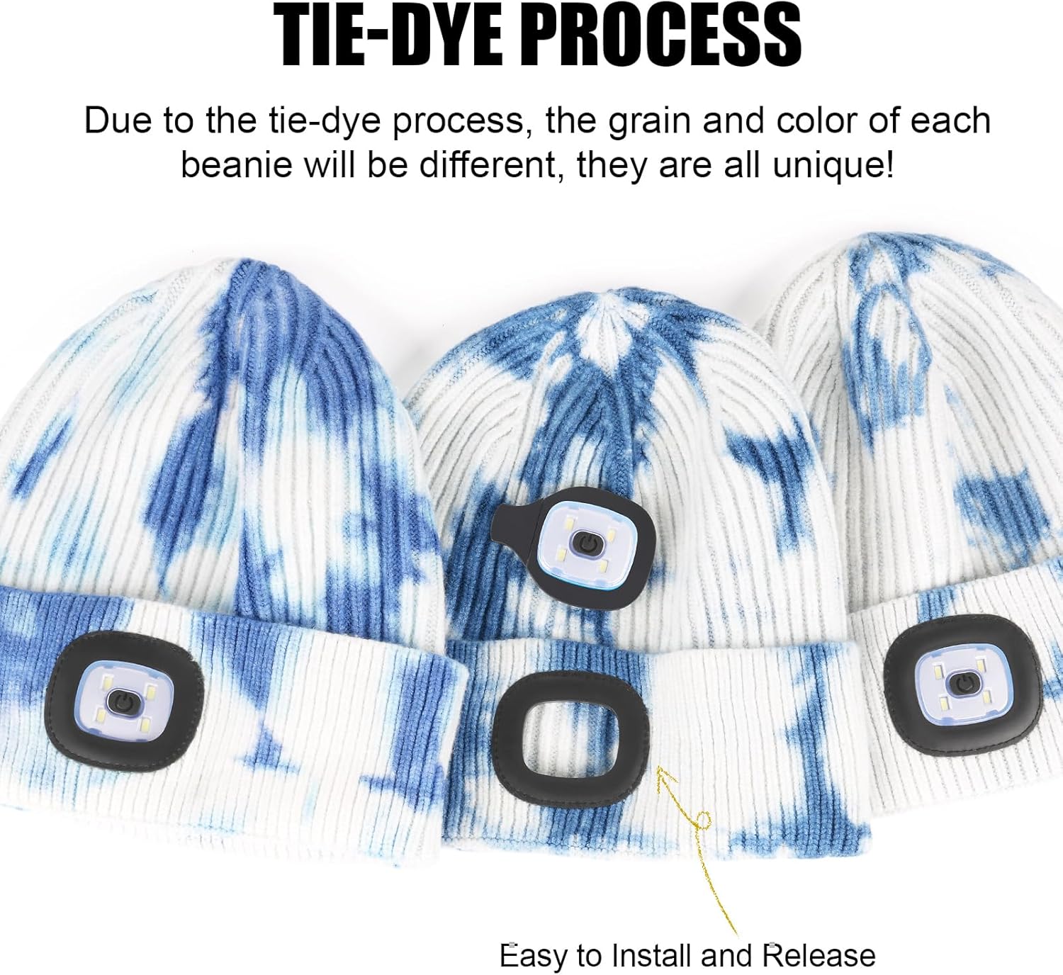 Melasa Rechargeable LED Beanie