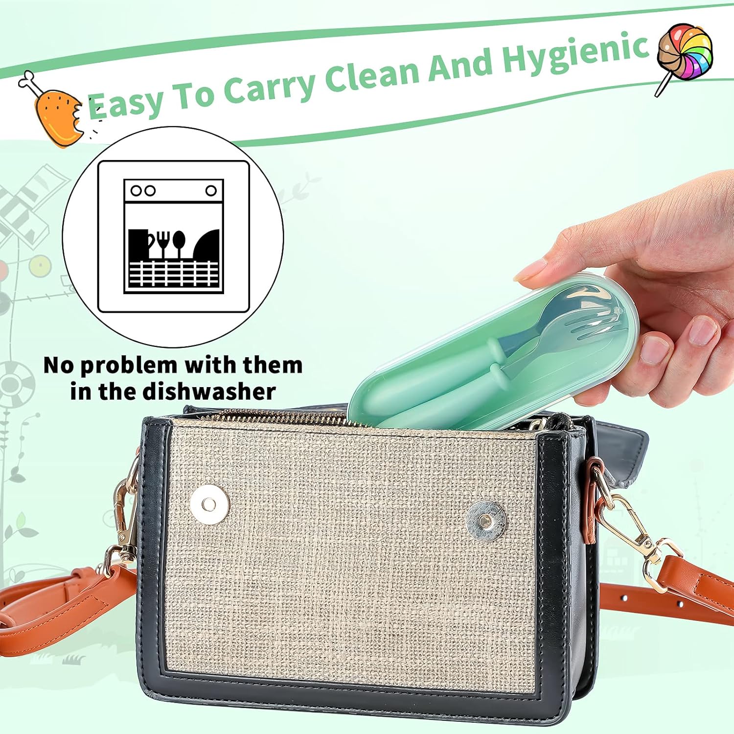 Safe Durable Toddler Utensils Set