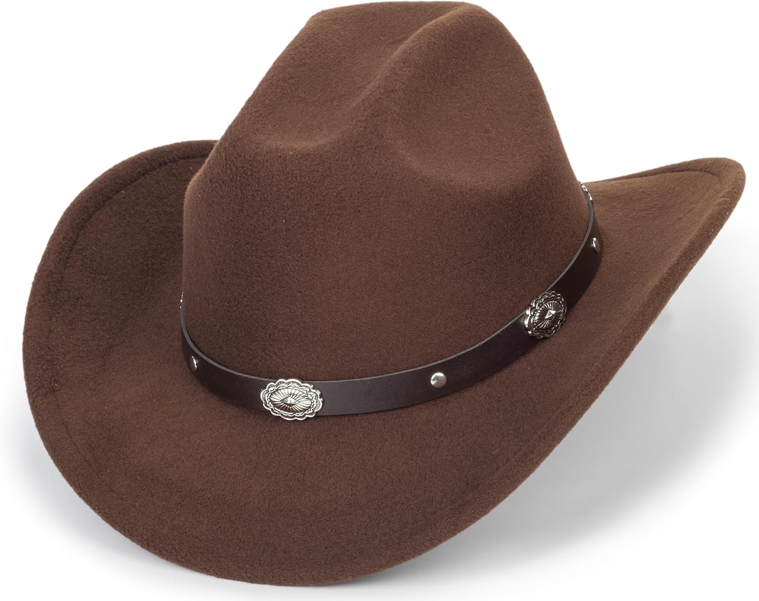 Mealah Women Mens cowboy fedora hat