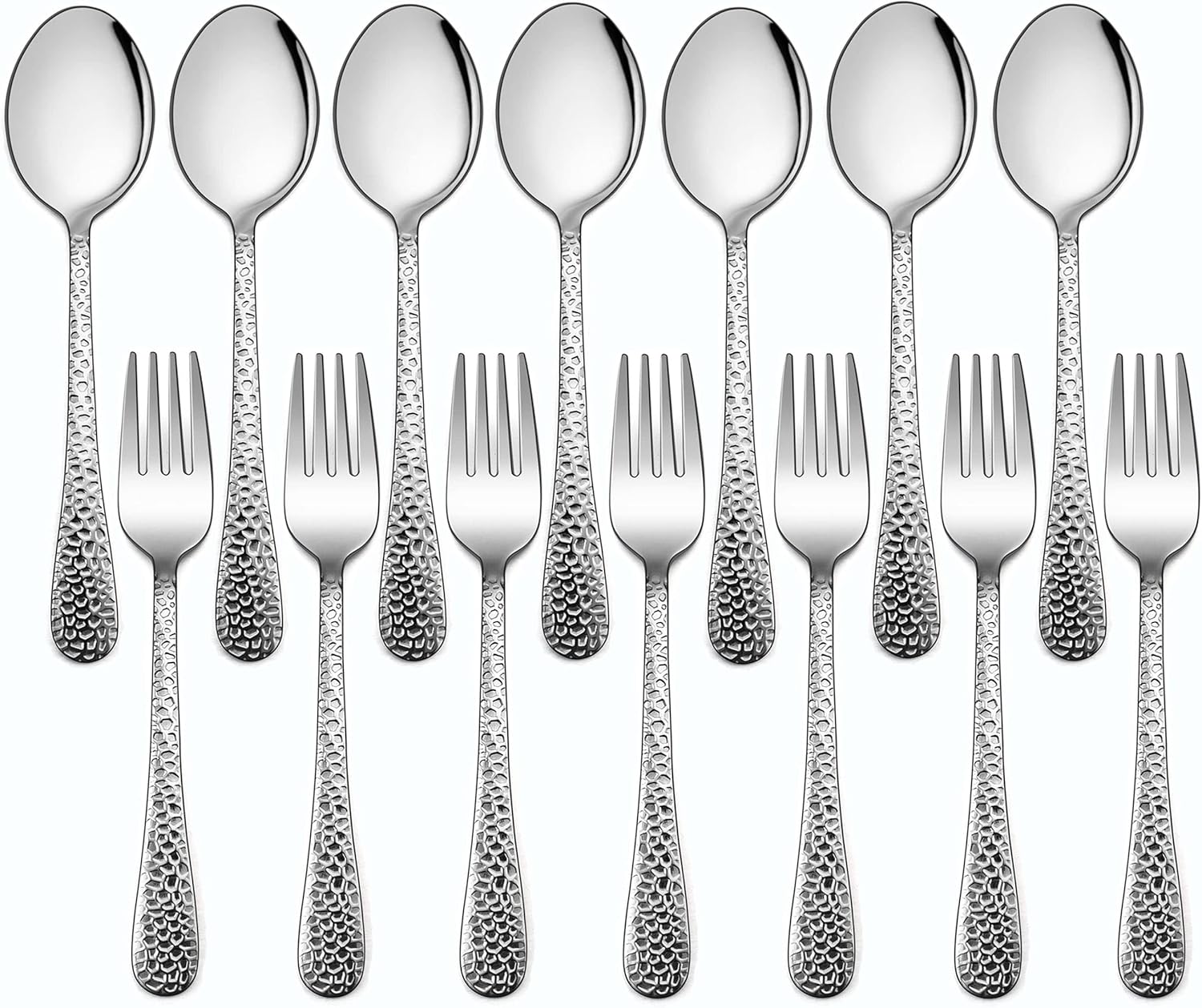 Sturdy 14-Piece Kids Silverware Set