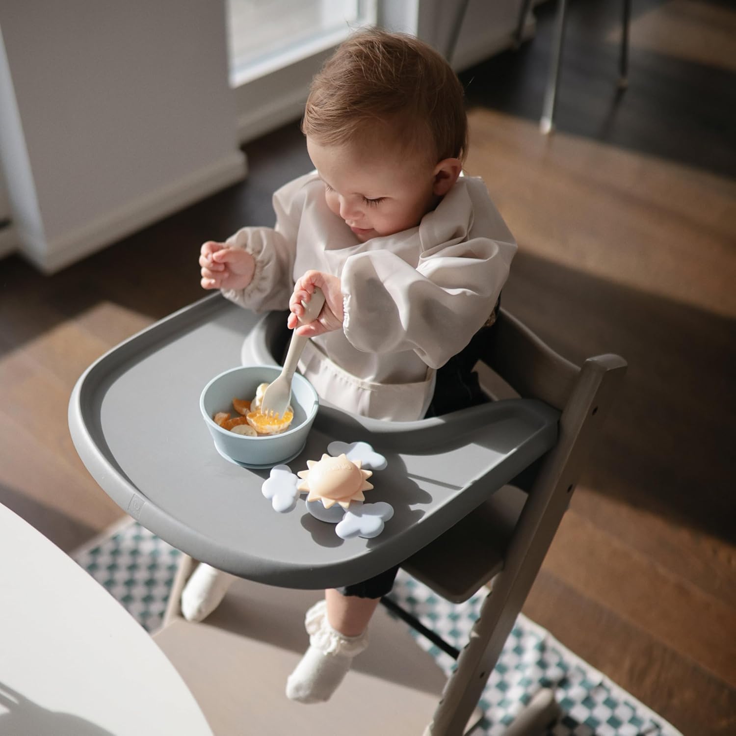 Mushie Dinnerware Set for Kids Perfect for First Feeding