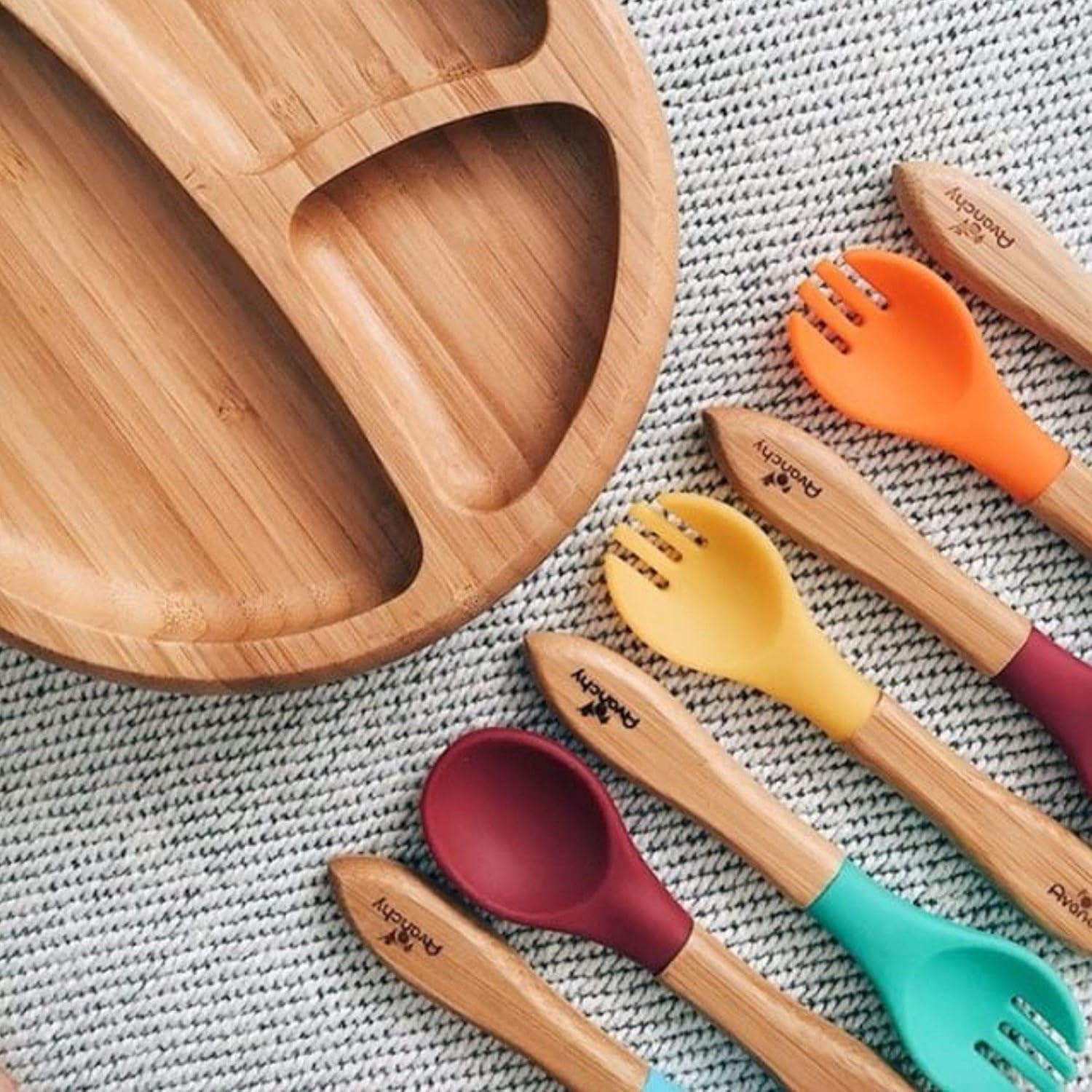 Avanchy Baby Fork Set for Self-Feeding