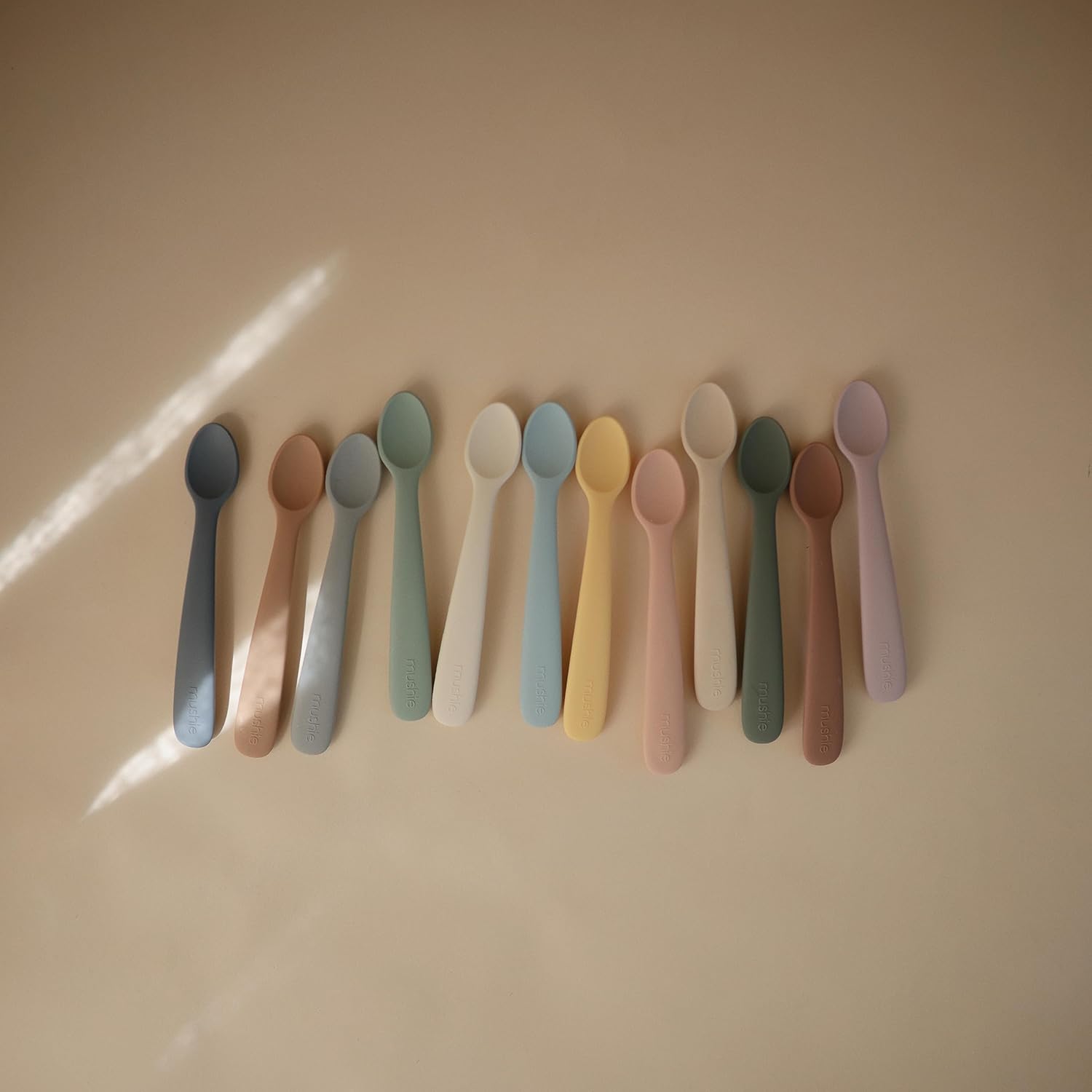 Adorable Silicone Feeding Spoons for Babies Soft Hypoallergenic