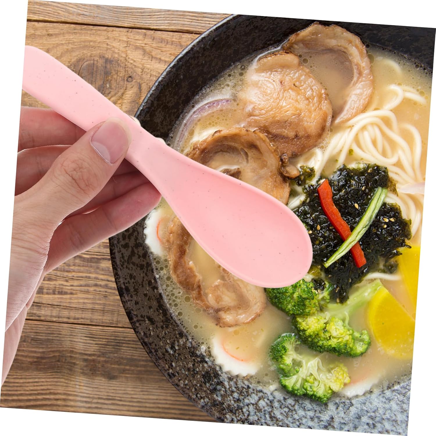 Lightweight Ergonomic Reusable Spoons for Kids