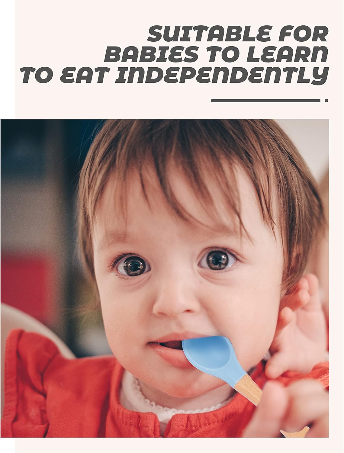 Comfy Baby Spoons Set for Toddler Feeding