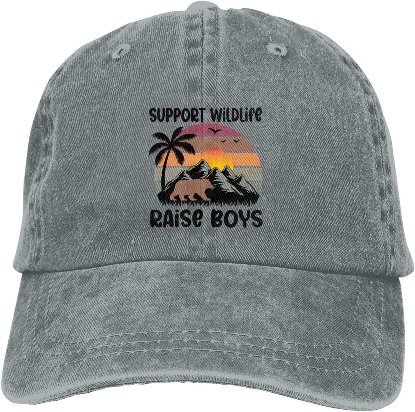 Trendy Adjustable Cowboy Hats for Men Women Premium Cotton Baseball Cap