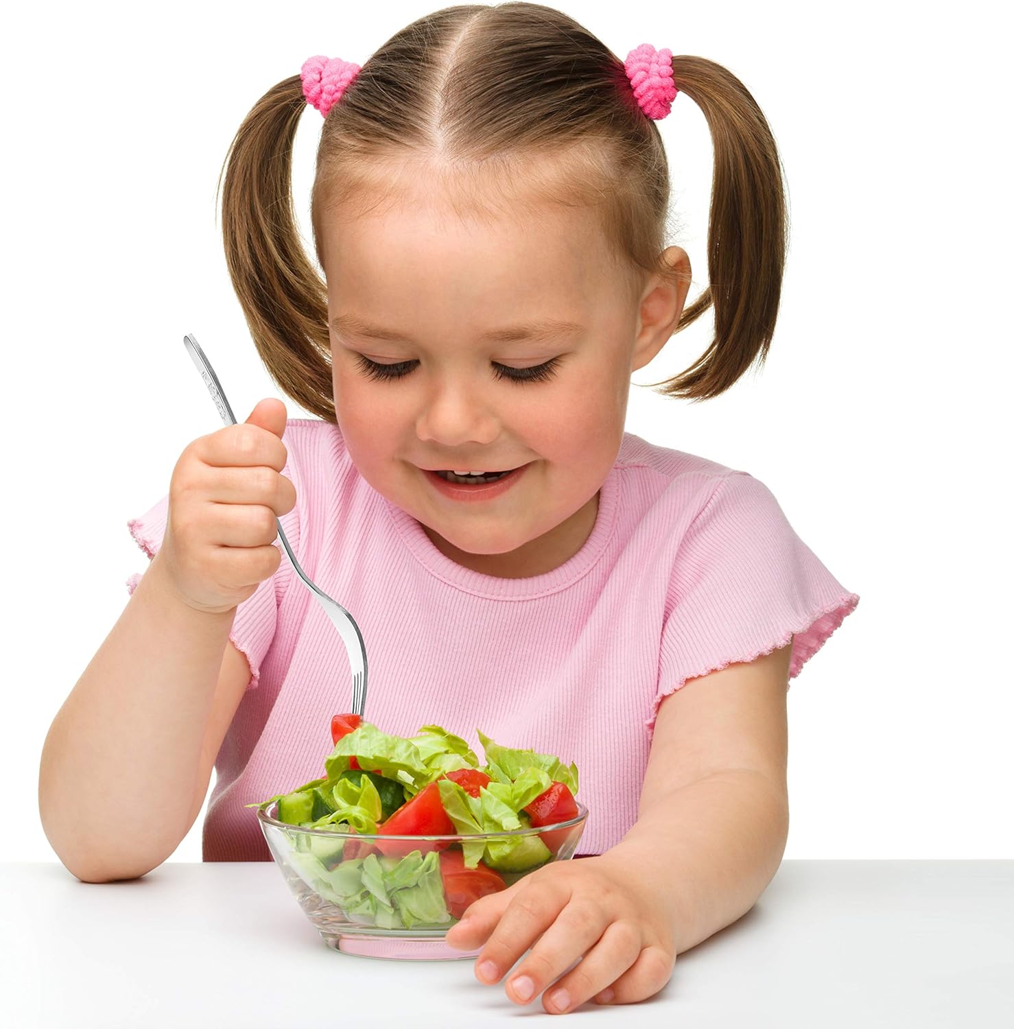 9-Piece Safe Stainless Steel Kids Flatware Set