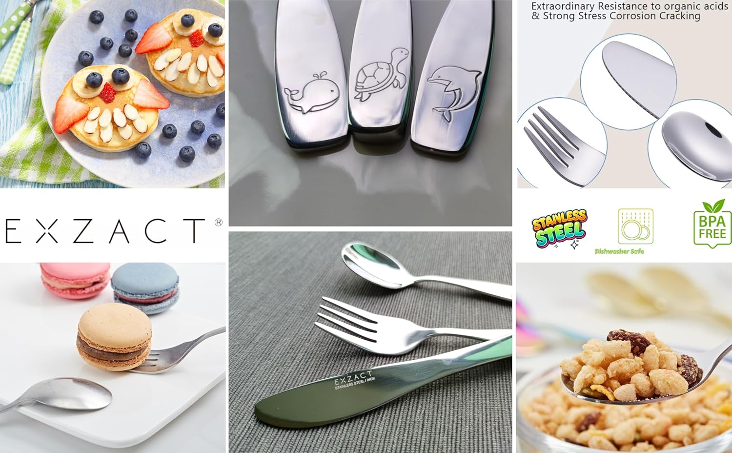 Exzact Flatware Set for Toddlers