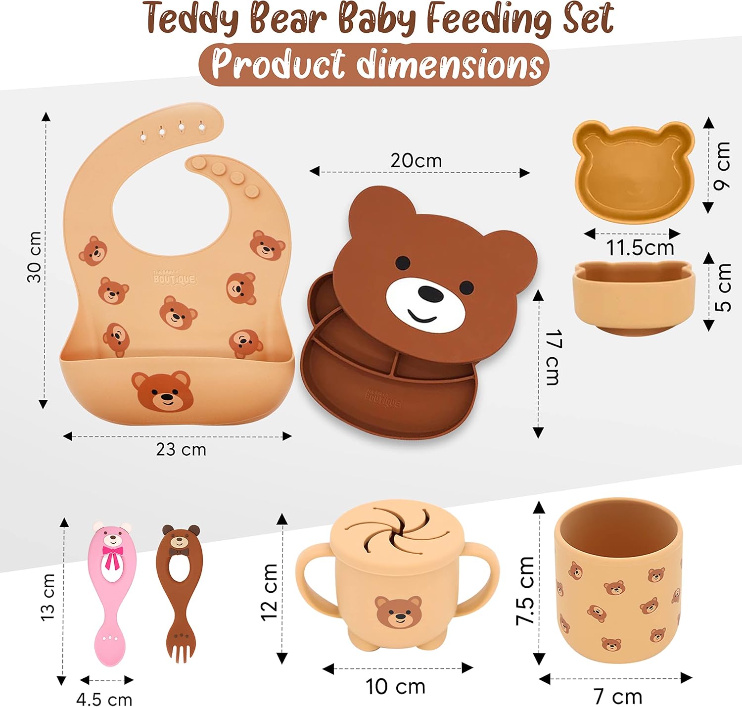 Adorably Gentle Baby Feeding Set