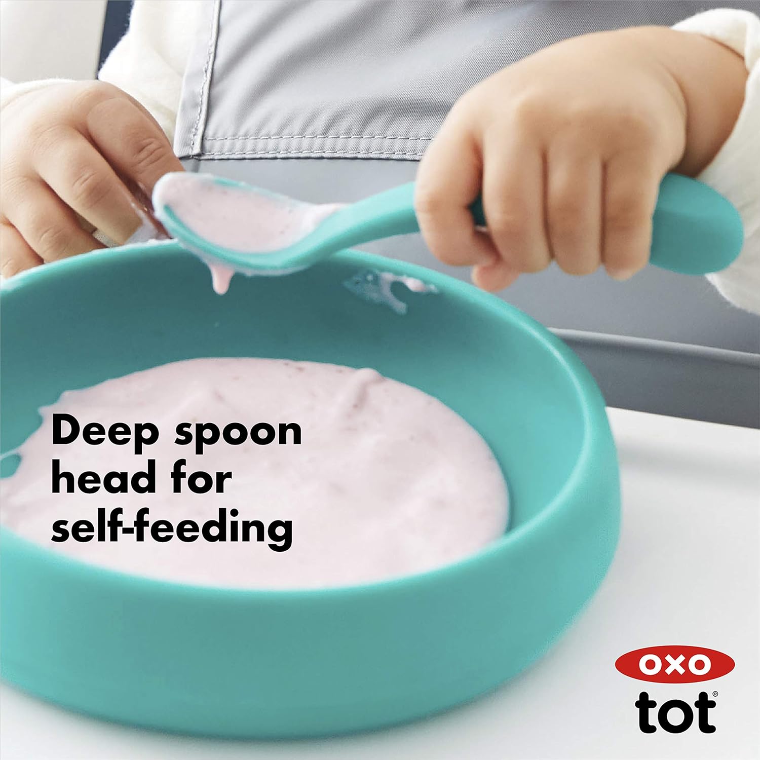 OXO Tot Silicone Spoon Set