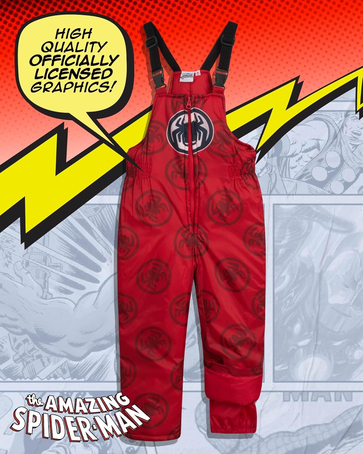 Marvel Kids Winter Snow Suit Set Spider Gwen Miles Spider-Man